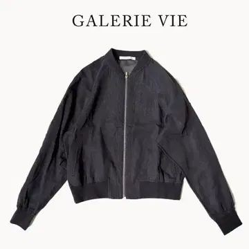 [미사용] 갤러리 비 GALERIE VIE 래글런 슬리브 블루종