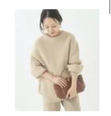 plage 파인 울 카타아제 뉘앙스 크루 풀오버