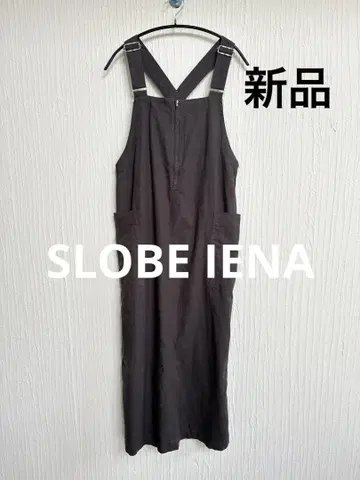 1점 한정*새상품 SLOBE IENA 아이라인 오버롤 스커트