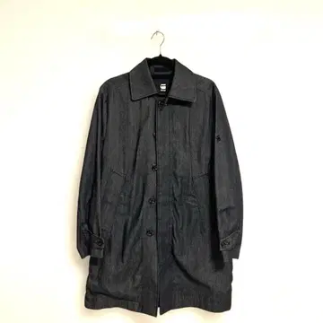 선착순 G-Star RAW 다크 데님 트렌치코트