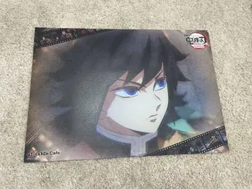 귀멸의 칼날 ufotable 카페 무한성편 런천매트 토미오카 기유