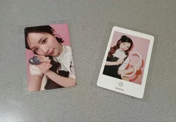 NiziU 마야 특전 트레이딩 카드 포토 카드