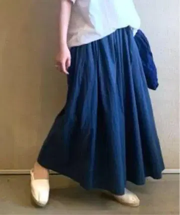 JOURNAL STANDARD LUXE 캔브릭 개더 스커트