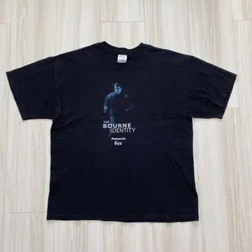 THE BOURN IDENTITY 무비 티셔츠 XL