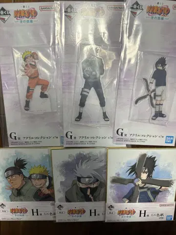 제일복권 NARUTO 파도의 나라 편 아크릴 스탠드 미니 색지