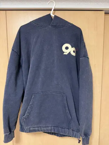 NINETY NINETY 네이비 후드티