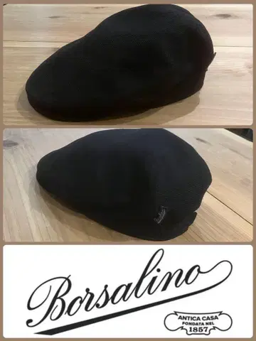 [새상품급] Borsalino 볼사리노 헌팅 모자 M 사이즈 블랙