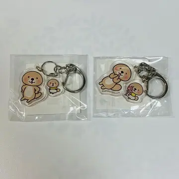 돌격! 랏코 씨 2연 아크릴 키링 2개 세트