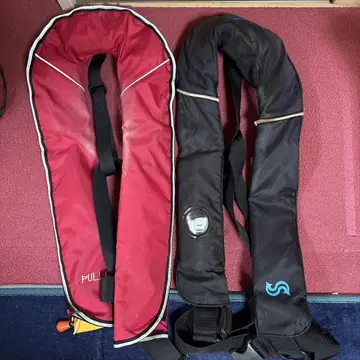 EYSON 구명조끼 빨간색 블랙 120cm