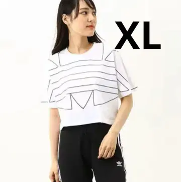 아디다스 오리지널 adidas 크롭 반팔 T셔츠 XL