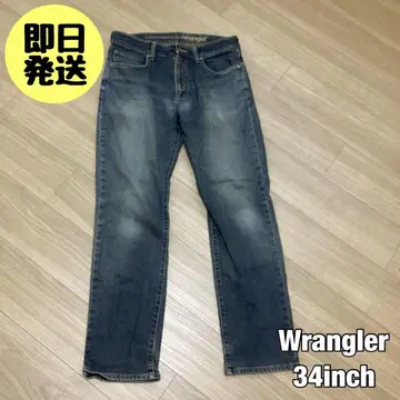 Wrangler 랭글러 청바지 블루 34인치