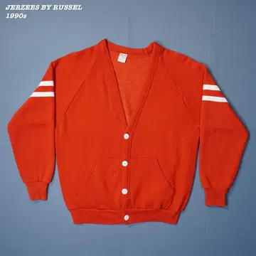 JERZEES BY RUSSEL SWEAT CARDIGAN 1990s