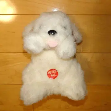 [쇼와 레트로] 강아지 봉제 인형 (음악 있음)