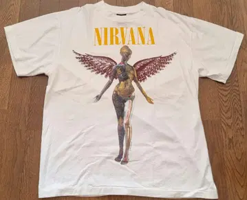 [미사용 새상품] NIRVANA IN UTERO 티셔츠