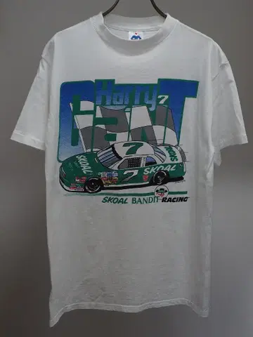 90's~ 모터 컬쳐 T 숨은 광고 어드버타이징 양면 프린트
