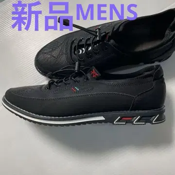 새상품 남성용 가죽 캐주얼 옥스퍼드 신발 25cmM