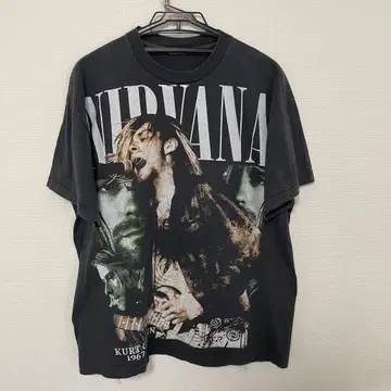 a8154 빈티지 90s NIRVANA Kurt Cobain T