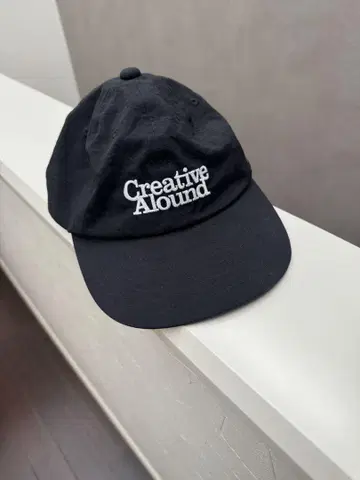 ALOUND LOGO NYLON CAP 블랙