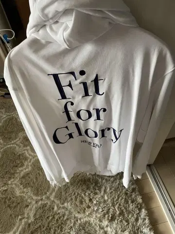 뉴에라 Fit for Glory 후드티 XXL 화이트