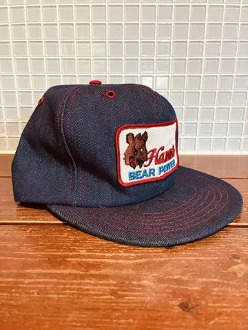 빈티지 데님 트래커 캡 DEAD STOCK!