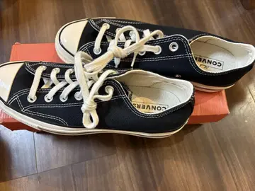 [새상품] 척테일러 블랙 25.5cm