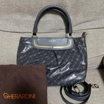 GHERARDINI 다크 그레이 숄더백 게라르디니