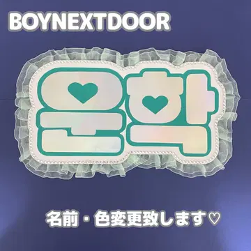 네임보드 운학 보넥도 BOYNEXTDOOR 오로라 홀로그램