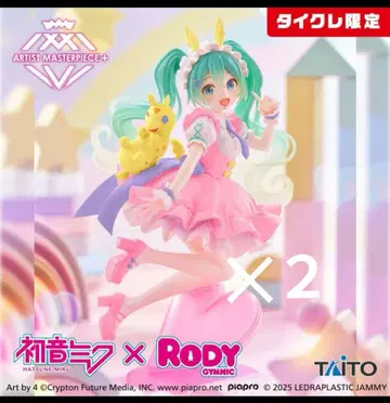 하츠네 미쿠 x Rody 피규어 메르헨 타이토 크레인 한정 2개 세트