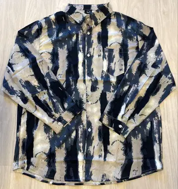 [ fecaco ] 빈티지 바로크 셔츠 [ G4046 ] 2XL 긴팔