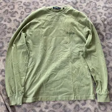 XLARGE 올리브색 긴팔 셔츠 M
