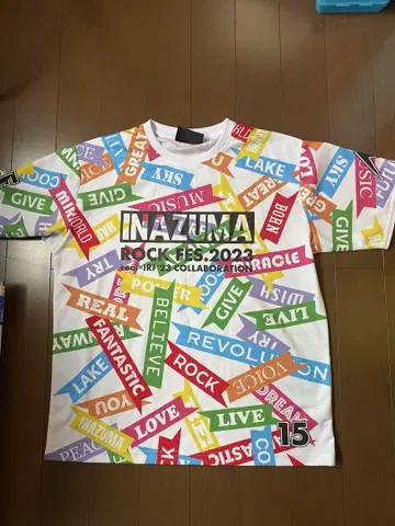 INAZUMA ROCK FES 2023 티셔츠 XL
