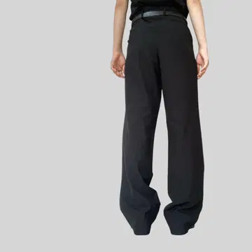 BLACK LOOSE STRAIGHT 슬랙스 2982P 슬랙스
