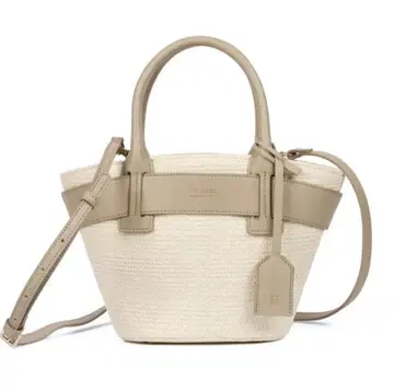Herlipto Palma mini tote bag taupe