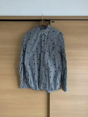 GOODENOUGH 깅엄 체크 셔츠