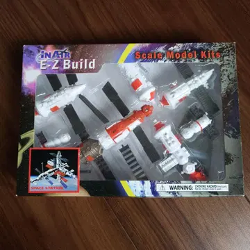 새상품 우주 스테이션 E-Z Build Space Station 모델