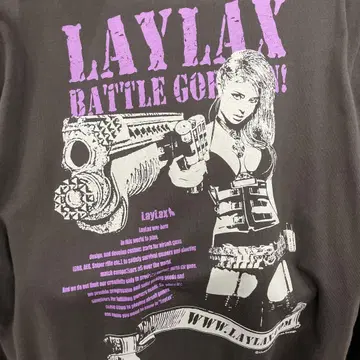 LAYLAX 배틀 고르곤! 긴팔 티셔츠