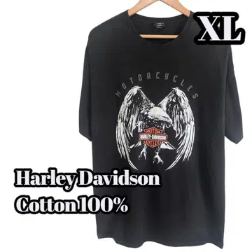 Harley Davidson 티셔츠 XL 블랙
