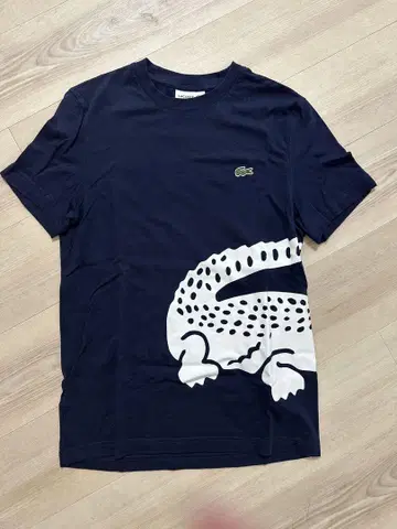 LACOSTE 네이비 T셔츠 US XS