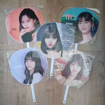 TWICE 모모 부채 5개 세트 묶음 판매