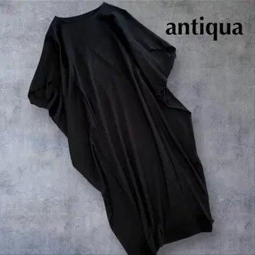 새상품급! antiqua 돌먼 슬리브 원피스 BLACK
