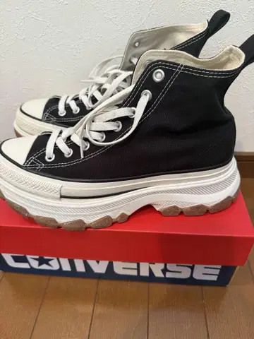 CONVERSE ALL ST 블랙 하이컷 스니커즈 27 트렉 웨이브