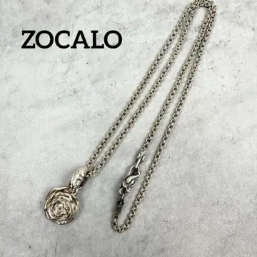 ZOCALO 로즈 펜던트 더블 하와이안 목걸이 소칼로