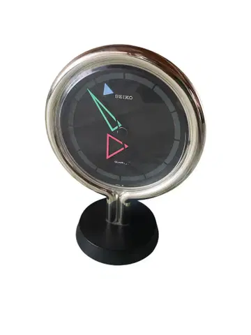 80's SEIKO 포스트모던 vintage clock 스페이스 에이지