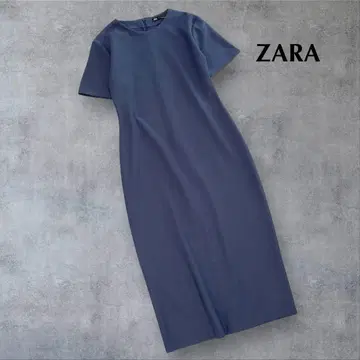 새상품급! ZARA 롱 기장 원피스 어스블루