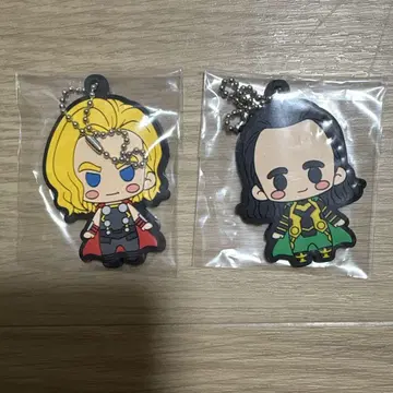 MARVEL XBUDDIES 러버 마스코트 토르 로키