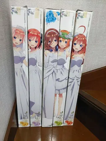 5등분의 신부 제일복권 너와의 만남 아트 포스터 5장 세트