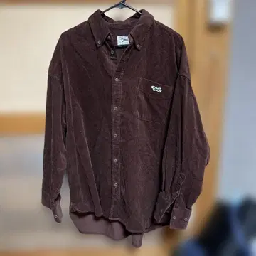 TOWN CRAFT FREAK'S STORE 코듀로이 셔츠 짙은 갈색