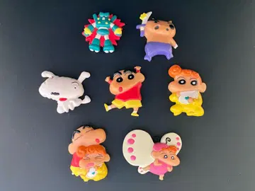 상태 좋음 레트로 짱구는 못말려 붙어요! 7개 1998년