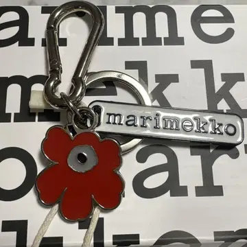 marimekko 플라워 모티브 키링