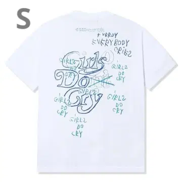 S GIRLS DON'T CRY CAPITANA T-SHIRT WHITE